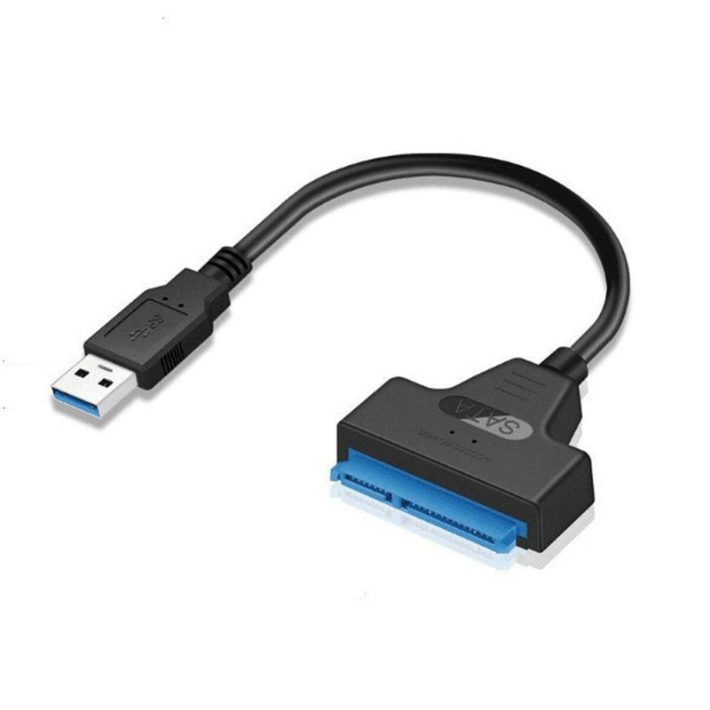 Hard Disk Cable USB 3.0 to SATA Adapter 22pin Connector for 2.5" SSD HDD Drive#