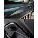 7D Glossy Carbon Fiber Vinyl Film Intrior Wrap Stickers Decals 12" Film 60" B5K5