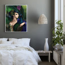 40x50cm Frameless Peacock Woman DIY Oil Paint By Numbers Picture Home Decor
