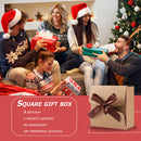 Gift Boxes 10 Packs, Kraft Paper, Presents Package Wrap (14 X 14 X 5cm) Newly