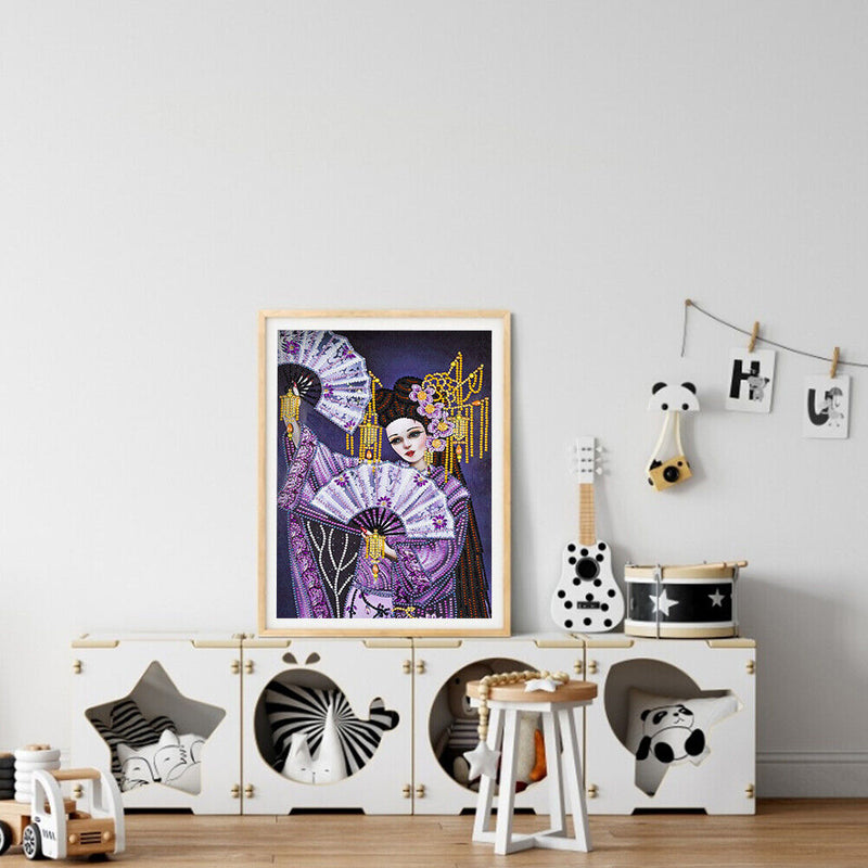 5D DIY Part Special Drill Diamond Painting Ancient Style Beauty Drawing Kit