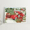Frameless Oil Paint By Numbers Snow Cars DIY Canvas Picture Craft Kits
