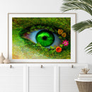 5D DIY Diamond Painting Kits Full Round Drill Green Eye Mosaic Picture Wall A
