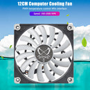 SCYTHE 12012 Cooling Fan PWM 4Pin Temperature Control Heatsink for Computer Case