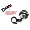 MTB Bicycle Handlebar Convex Rear View Mirror Mountain Bike 5cm Rearview
