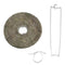 11x8.7 inch Eco Friendly Wasp Nest Decoy Repellent Hanging Wasp Deterrent