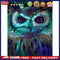 (DE8070) Diamond Painting 5D DIY Owl Square Diamond Rhinestone Picture for Home