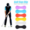 Golf Hat Clip Magnetic Golf Ball Marker for Position Calibrating (Purple)