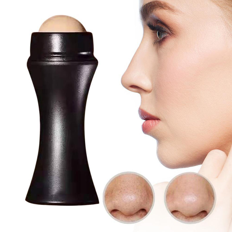 Volcanic Roller Oil Control Stone Makeup Facial T-zone Cleaning Stick Ball