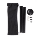 Aluminum Alloy Tripod Kit Portable Lightweight Tripod Kit for Outdoor Trave