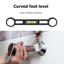 Mix Water Valve Curved Foot Level Shower Faucet Bath Tap Turn Ranging Tools
