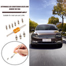 9pcs R134a Car A/C Valve Cores R-134a with Valve Core Remover Installer Tool