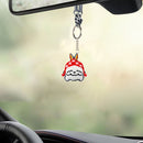 Bead Cross Stitch DIY Handmade Stamp Needlework Keychain Kit (y-058 Rabbit)
