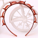 Punk Braided Hairpin Men Women Hoop Double Bangs Clip Hairband Hair Accessories