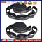 5x2pcs Hammock Strap Outdoor Camping Tree Hanging Load Bearing Rope(White)