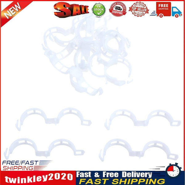 200pcs Garden Plant Support Clips for Trellis Twine Greenhouse Tomato Newly