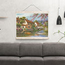 5D DIY Diamond Painting House Full Square Diamond Mosaic Wall
