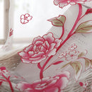 Peony Curtain Living Room Bedroom Home Door Window Curtain (Pink) Newly