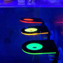 Fish Tank Coral Frag Rack Aquarium Reef with Plugs Suction Holder (Yellow) Newly