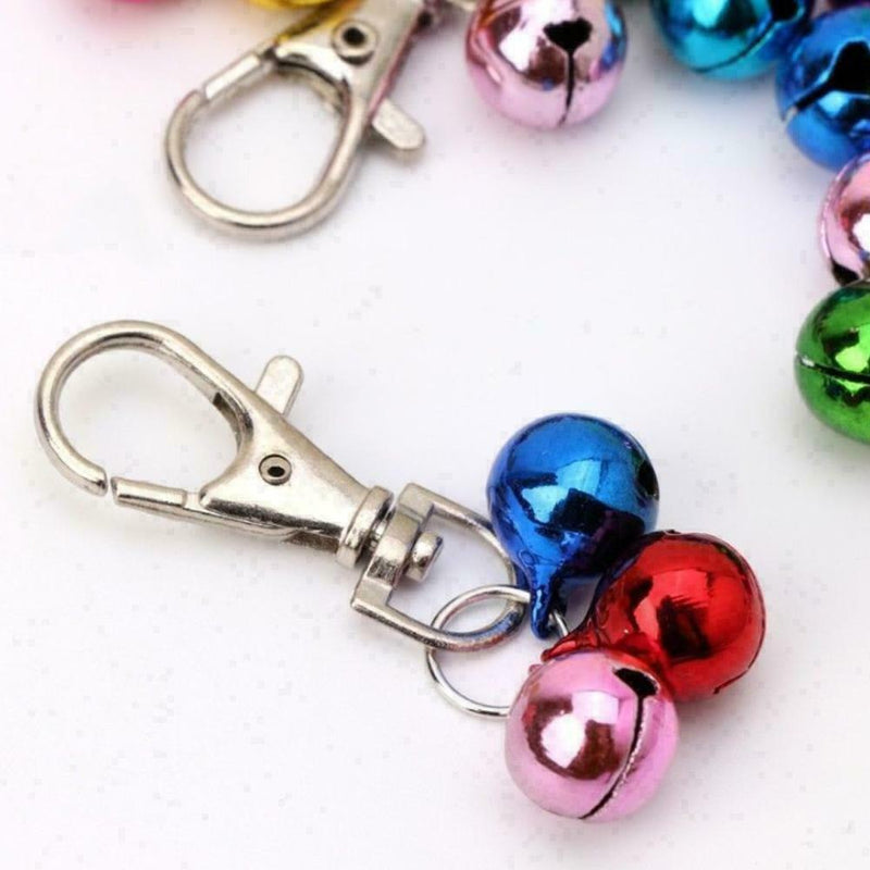 Pet Dog Cat Collar Bell DIY Accessories For Collar Loud 3 Bells kitten . M8V4