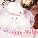 6 Grids Easter Rabbit Shape Silicone Mold Baking Soap Tools DIY Making Mold S8W6