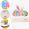 DIY Crafts Easter Rabbit Desk Decorations Wooden Ornaments Happy Easter
