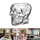 Transparent Head Glass Drinking Cup Halloween Wine Dispenser (80ml)