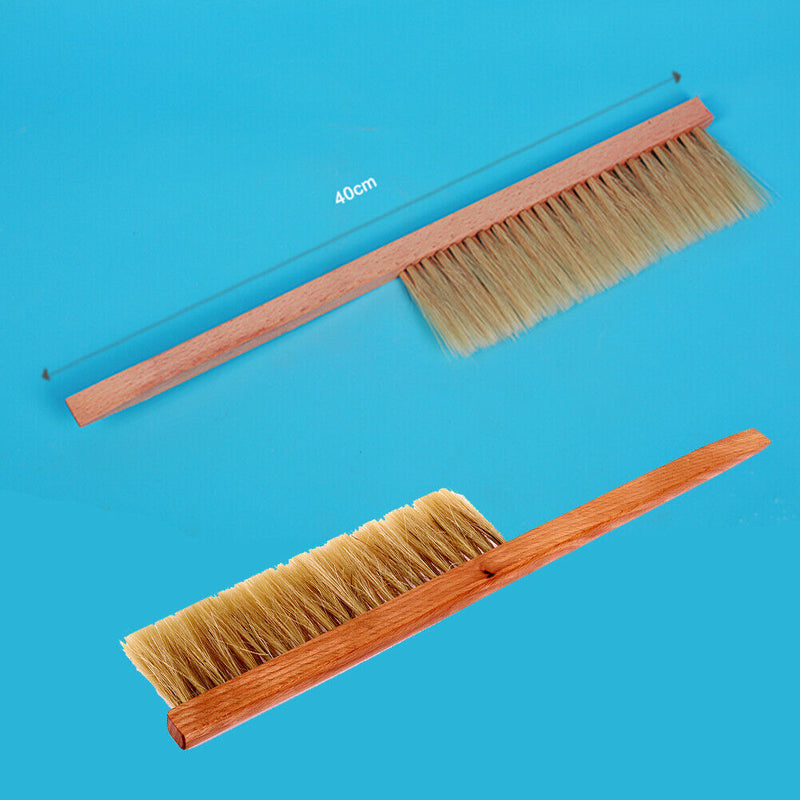 Beekeeping Tools Yellow Wood Bee Sweep Brush Pig's Bristles Bee Brushes Newly