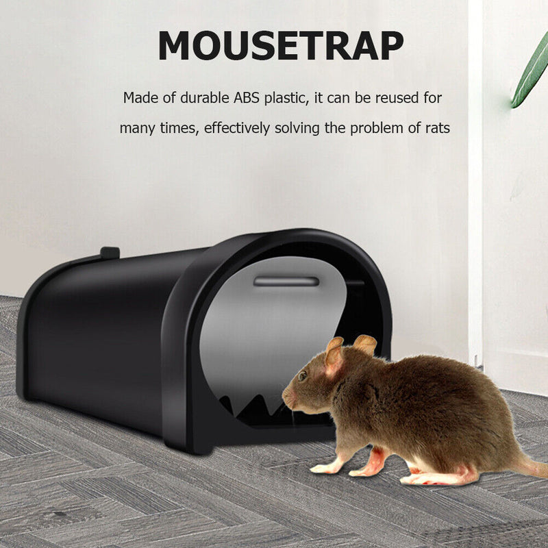 Automatic Lock Rat Trap Continuous Plastic Rat Trap Mousetrap Pest Control Newly