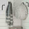 4Pcs/Set Metal Hanging Basket Brackets Wall Hooks Coat Rack Hat Hanging Key T2V3