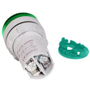 6-100V DC Digital Voltmeter Indicator LED Lamp Round Signal Light (Green) Newly