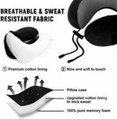 Travel Cervical Healthcare With Carry Bag Travel Pillow Neck Support Cushion