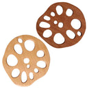 Decor Anti-scald Mat Coffee Mug Pad Tea Cup Mats Lotus Root Slice Wood Pads