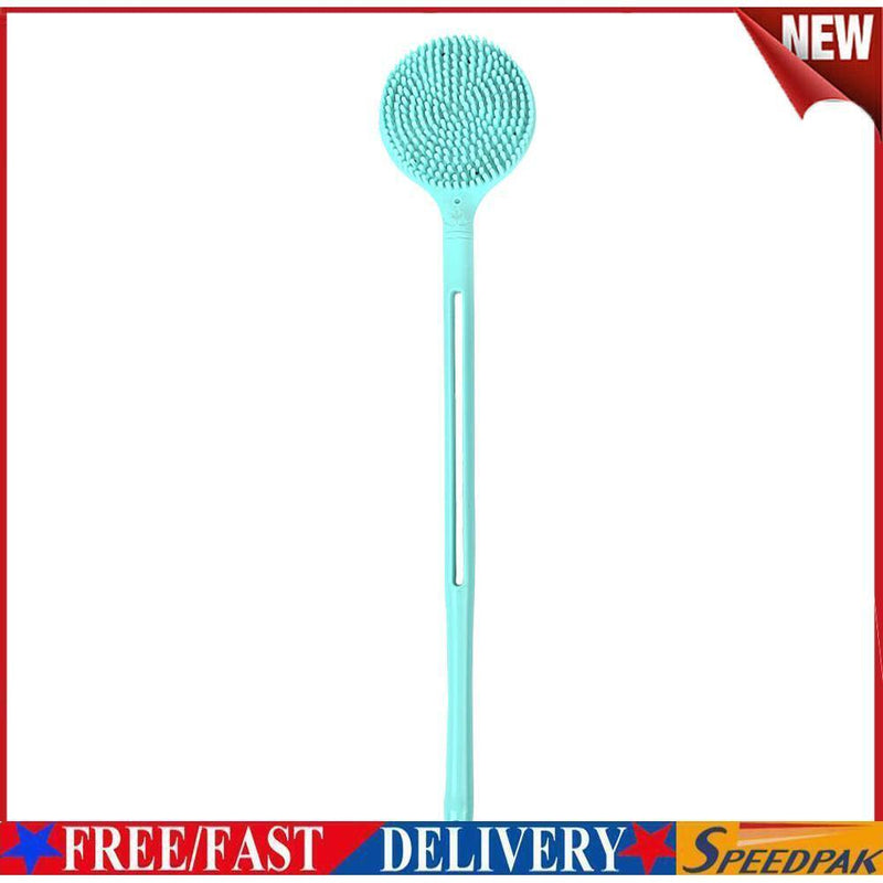 Double-sided Shower Body Brush Silicone Long Handle Massage Back Body Brush