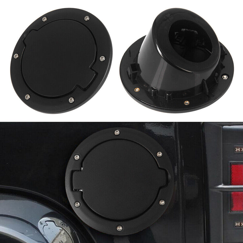 2007-2017 Tank Cover for Jeep Wrangler JK Car Fuel Filler Door Cap Outdoor Car