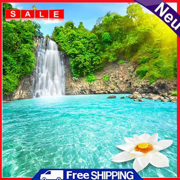 5D DIY Diamond Painting Waterfalls Full Drill Embroidery Cross Stitch Picture