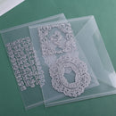 10x Cutting Dies Stamps Organizer Holder Scrapbook Storage Bags (23x30cm) Newly