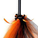 Halloween Broomstick Creative Chic Broom Props for Masquerades (Orange)
