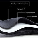 Strips Knee Pad Riding Kneepad Winter Knee Brace Fleece Thickening Keep Warm