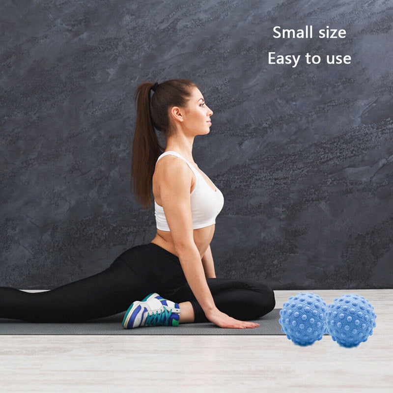 Massage Ball Trigger Point Sports Yoga Pain Relief Training Grip (Pink)