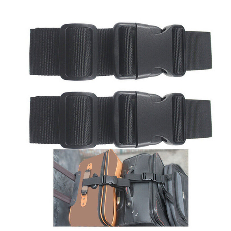 Nylon Travel Tied Cargo Luggage Lash Belt Strap with Buckles Camping Travel Kits