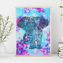 DIY Special Shaped Diamond Painting Elephant Cross Stitch Mosaic (DZ218)