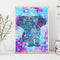 DIY Special Shaped Diamond Painting Elephant Cross Stitch Mosaic (DZ218)