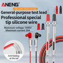 2pcs Digital Multimeter Test Probes Pen Wire Needle Tip Multi Meter Accessori