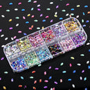 Crystal Gems Face Body Adornment Nail Decorations Horse Eye AB Rhinestone