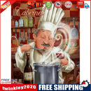 DIY Full Round Drill Diamond Painting 5D cook Poster Kit