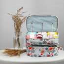 #A Yarn Storage Bag Large Capacity Knitting Tote for Thread Crochet Hooks Needle