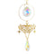 #A Crystal Wind Chime Butterfly Moth Metal Windbell Window Curtains Pendant Craf