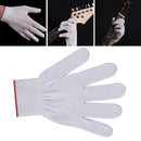Anti-slip Nylon Gloves Guitar Bass Gloves Musical Instrument Practice Hand Co