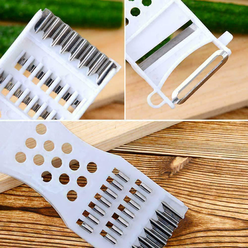 Vegetable Graters Chopper Cutter Fruit Peeler Gadget Kitc Steel S5K1